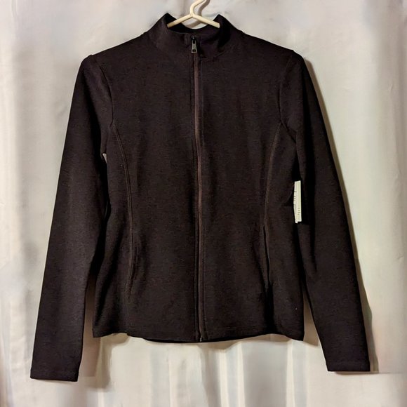NWT Beyond Yoga Spacedye On The Go Mock Neck Jacket - Picture 4 of 16